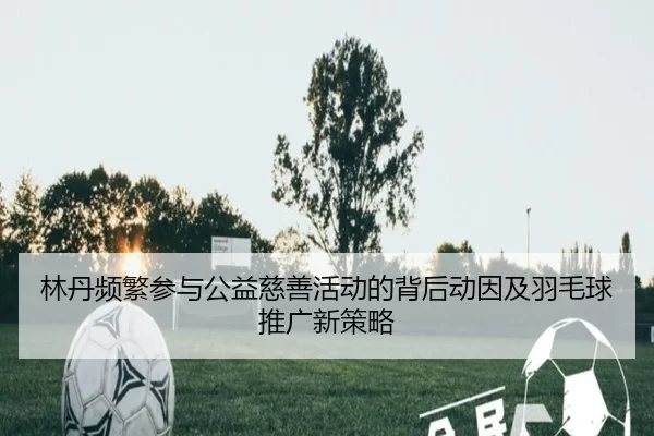 林丹频繁参与公益慈善活动的背后动因及羽毛球推广新策略